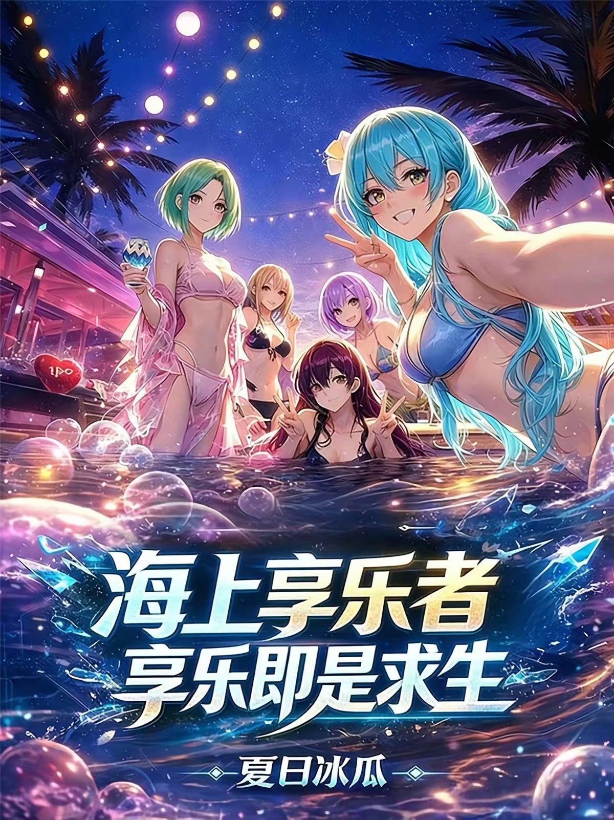 海上求生?我物资成山美女如云