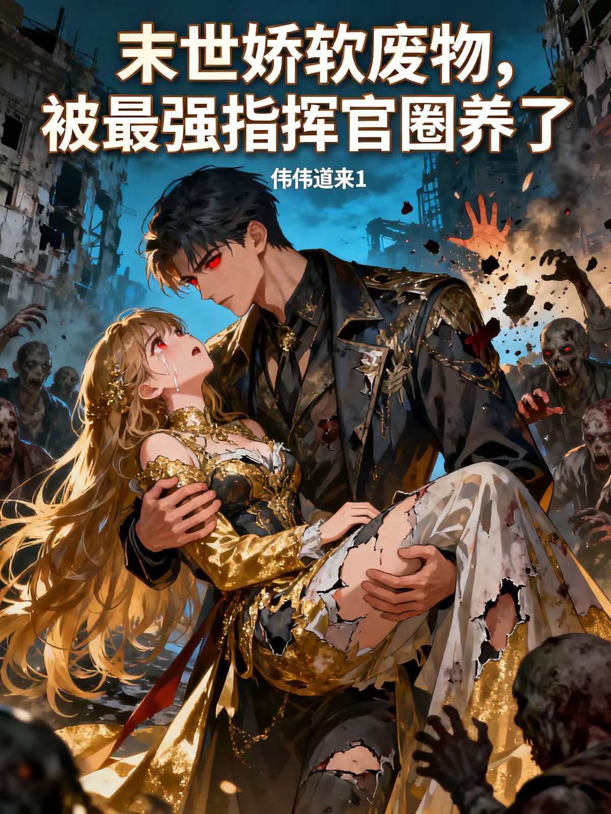 末世娇软废物,被最强指挥官圈养