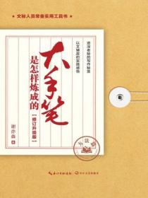 大手笔是怎样炼成的&middot;修订升级版&middot;方法篇